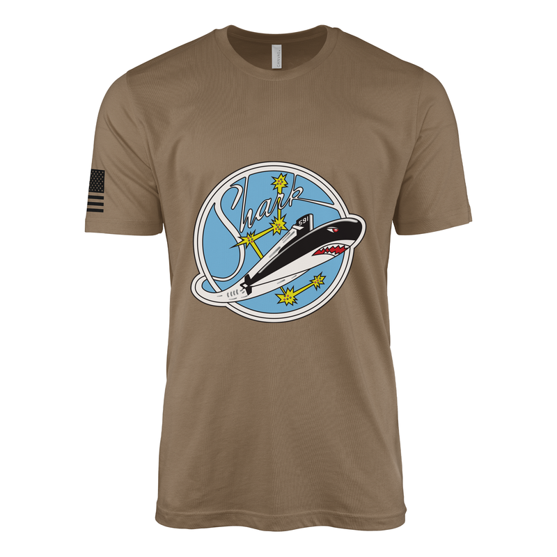 USS Shark (SSN-591) Submarine T-Shirt
