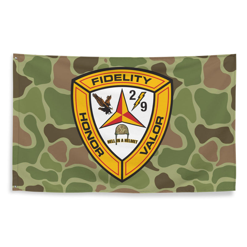 2/9 Marines Frogskin Camo Flag