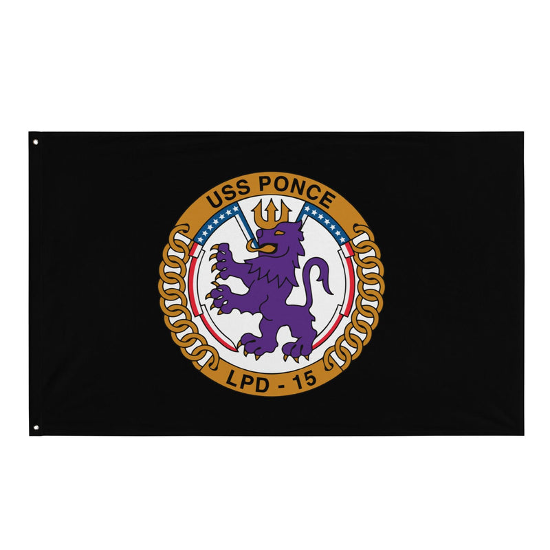 USS Ponce (LPD-15) Black Wall Flag
