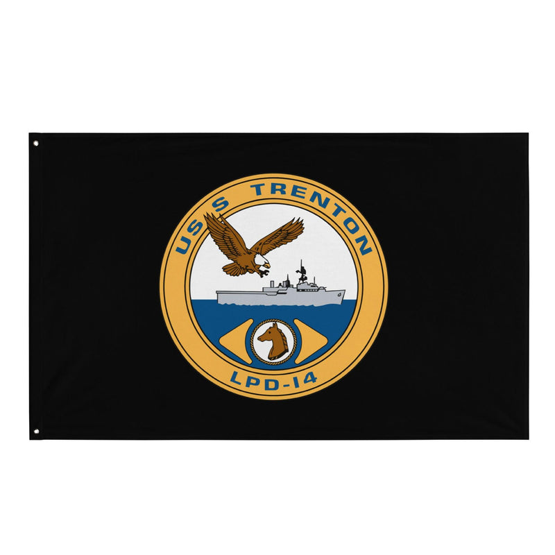 USS Trenton (LPD-14) Black Wall Flag