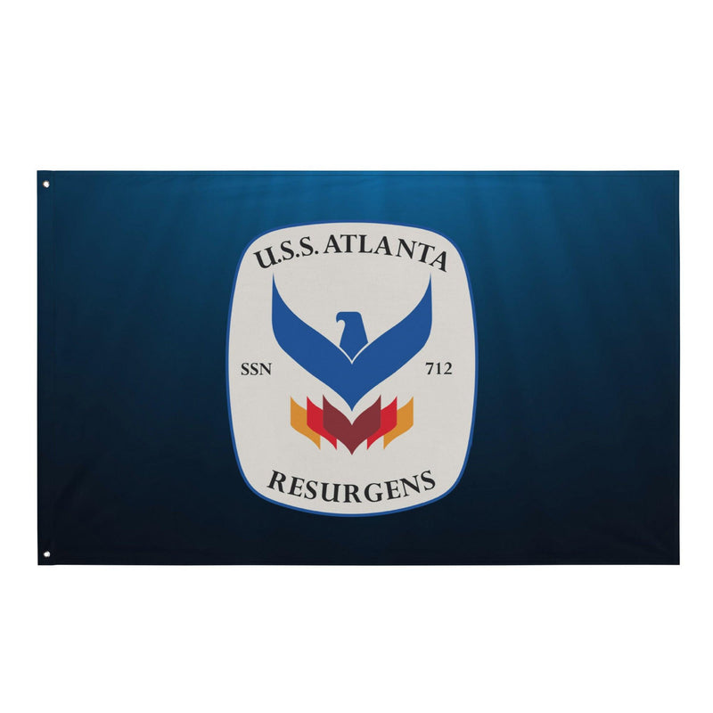 USS Atlanta (SSN-712) Submarine Wall Flag
