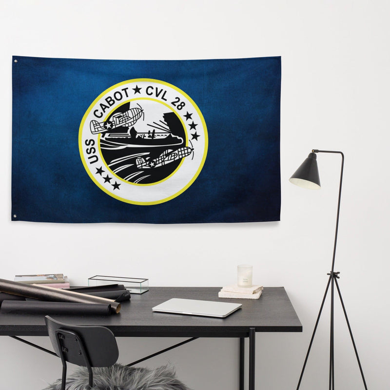 USS Cabot (CVL-28) Aircraft Carrier Flag