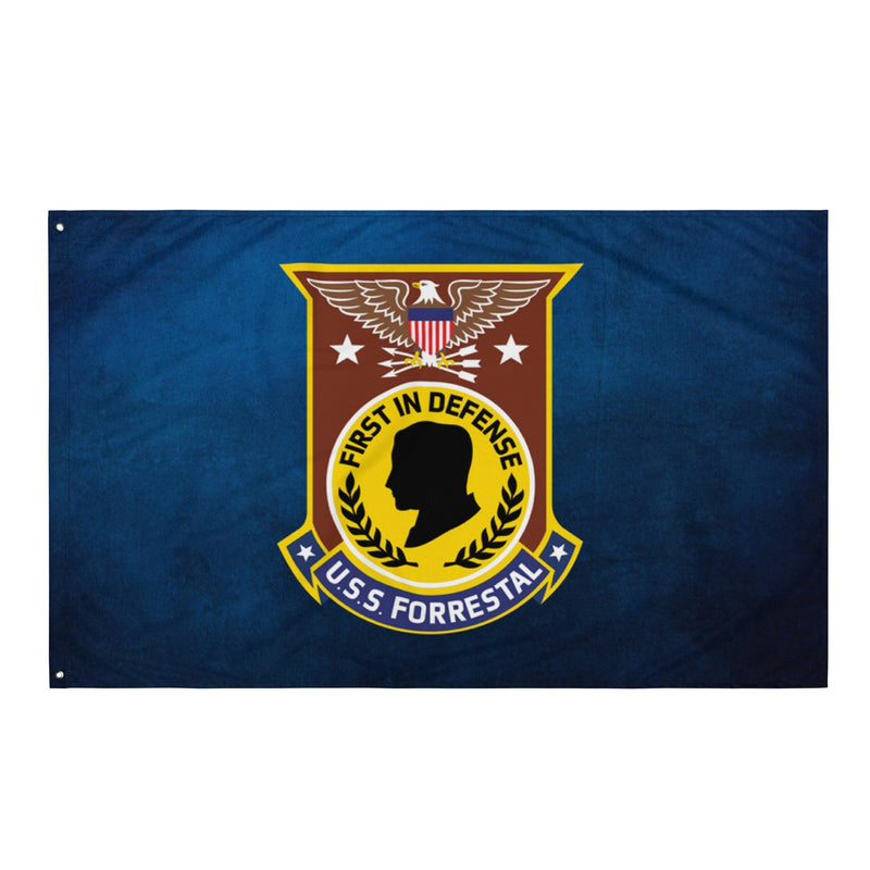 USS Forrestal (CV-59) Aircraft Carrier Flag