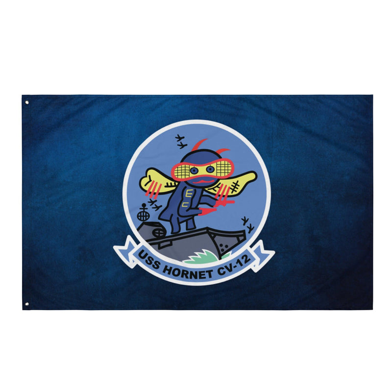 USS Hornet (CV-12) Aircraft Carrier Flag