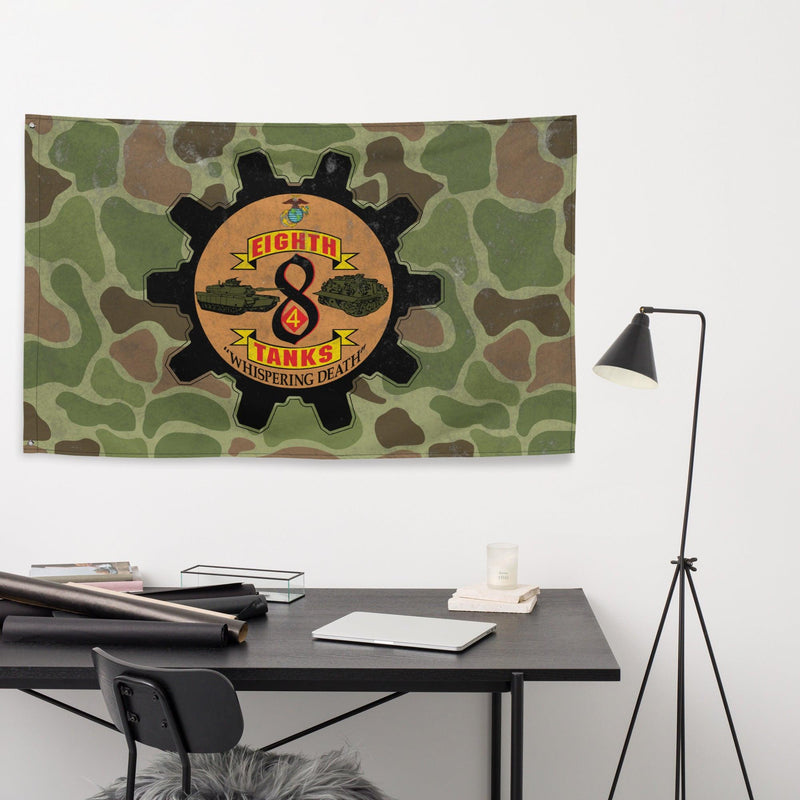 USMC 8th Tank Battalion Frog Skin Camo Flag