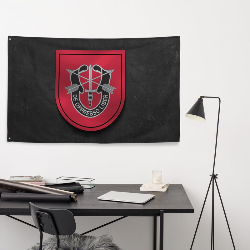 7th Special Forces Group (7th SFG) Beret Flash Flag