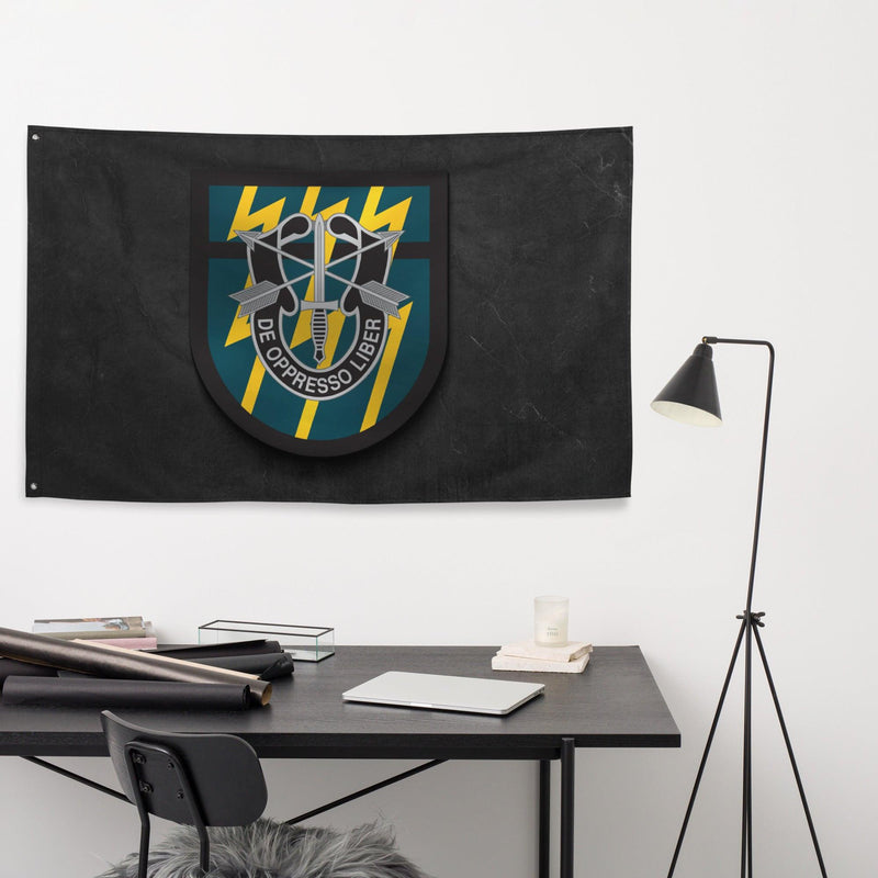 12th Special Forces Group (12th SFG) Beret Flash Flag