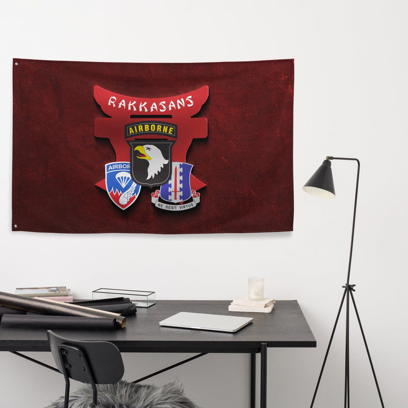 U.S. Army 187th Airborne Infantry Regiment 'Rakkasans' Red Flag