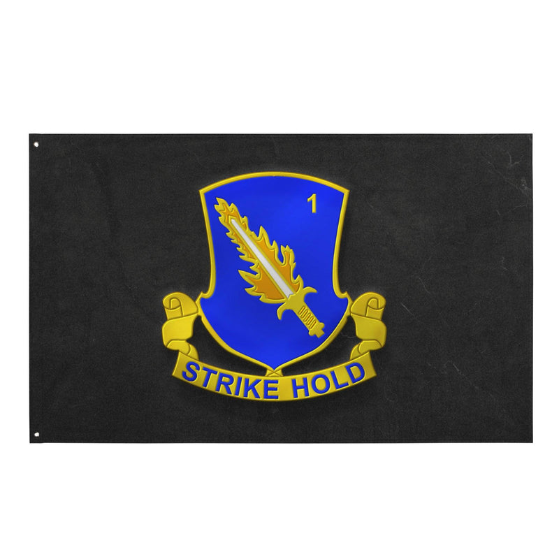 1-504 Airborne Infantry Regiment Indoor Wall Flag