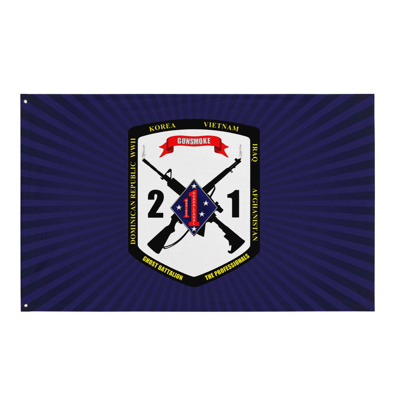 2nd Bn 1st Marines (2/1 Marines) Flag