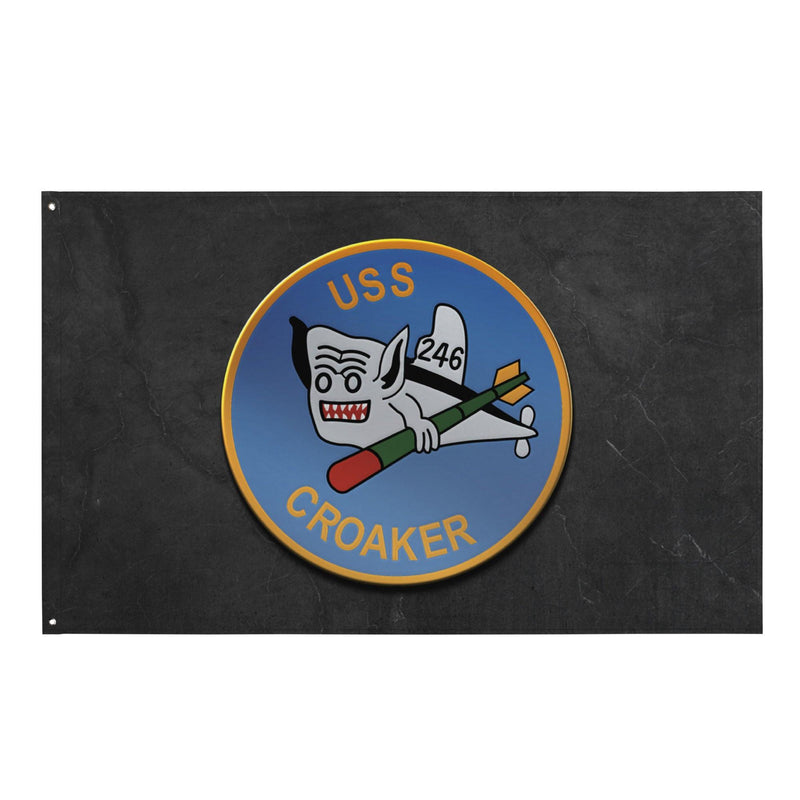 USS Croaker (SS-246) Submarine Flag