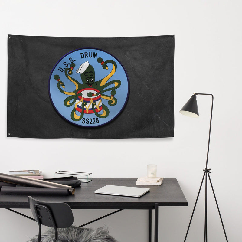 USS Drum (SS-228) Submarine Flag