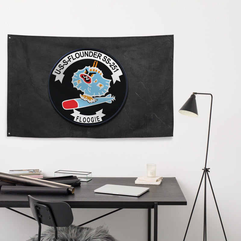 USS Flounder (SS-251) Submarine Flag