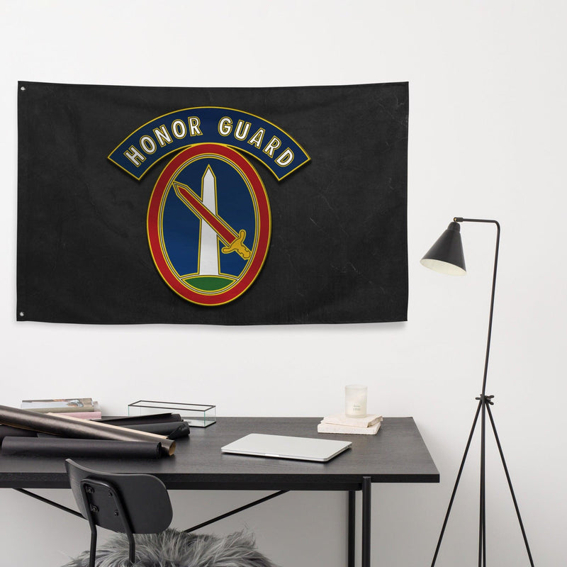 U.S. Army 3rd Infantry Regiment Unit Emblem Indoor Wall Flag
