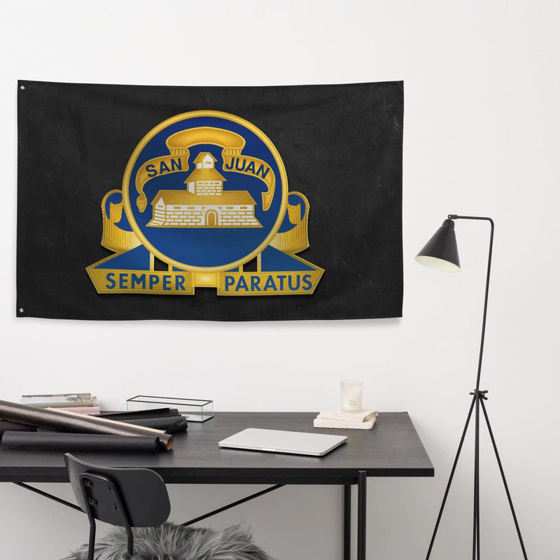 U.S. Army 24th Infantry Regiment Indoor Wall Flag