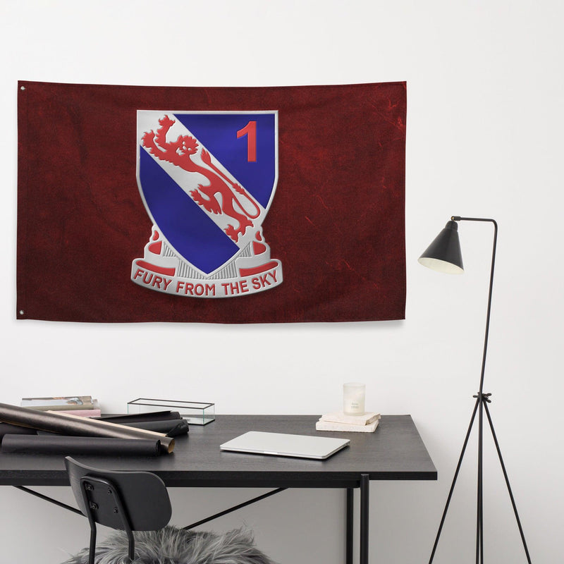 1-508 Airborne Infantry '1 Fury' Red Flag