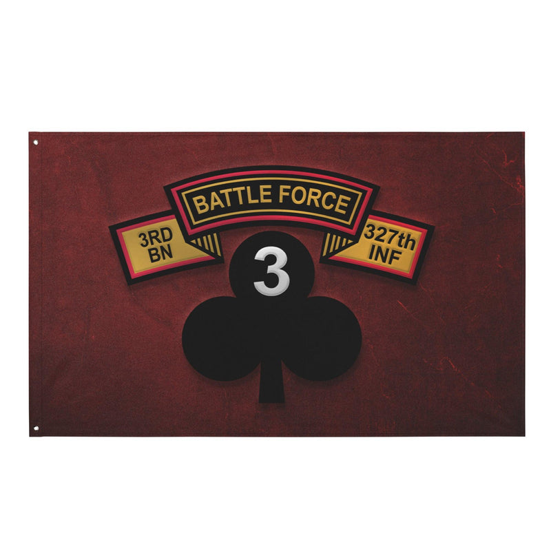 U.S. Army 3-327 INF RGT 'Battle Force' Flag
