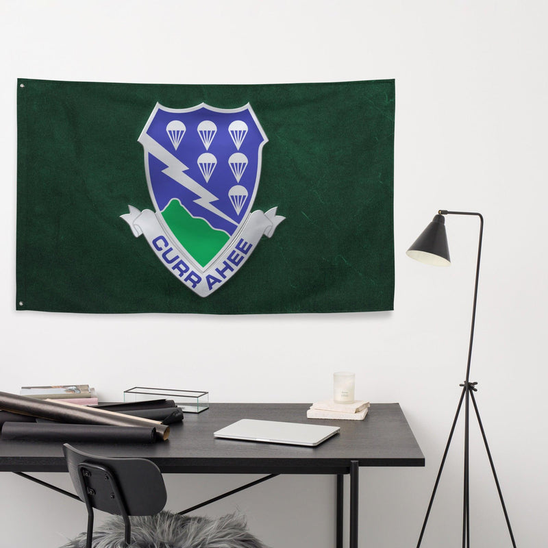 506th Parachute Infantry (506th PIR) "Curahee" Green Flag