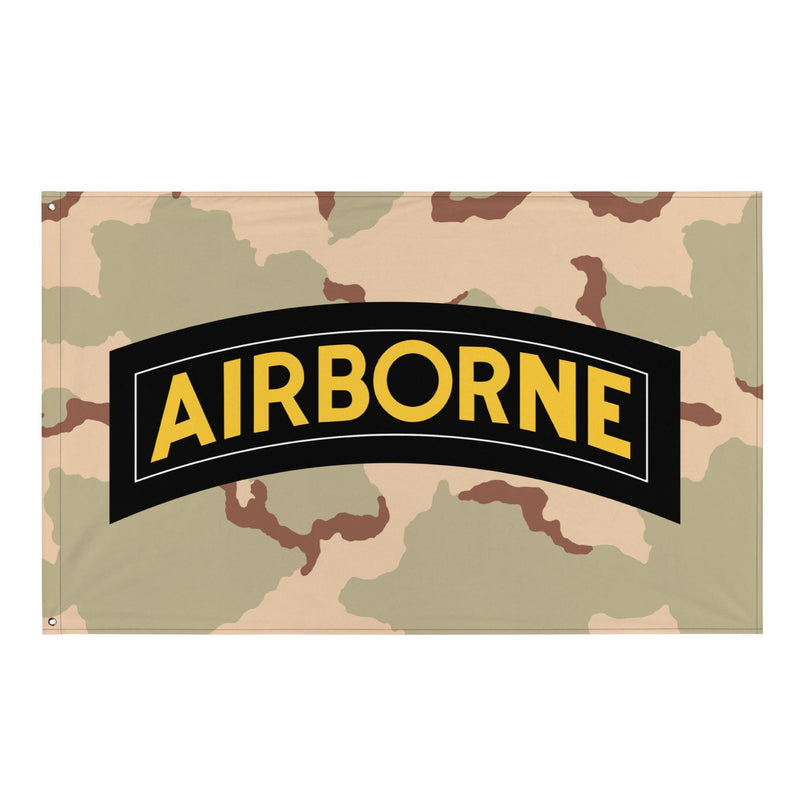 U.S. Army Airborne Tab Desert Camo DCU Flag