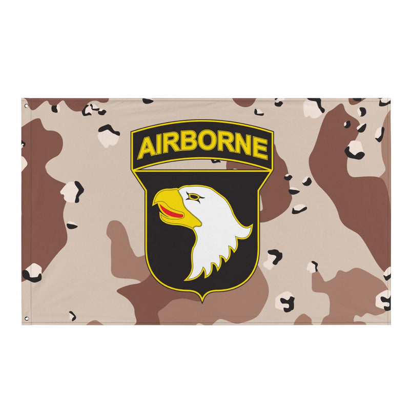 101st Airborne Division Chocolate-Chip Camo Flag