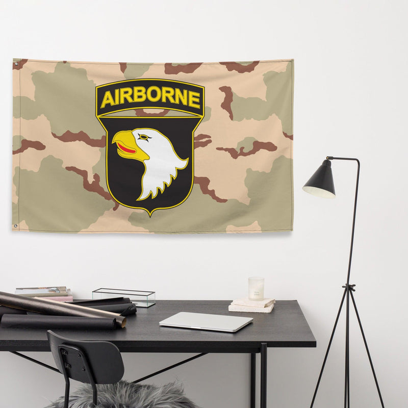 U.S. Army 101st Airborne Division DCU Camo Flag