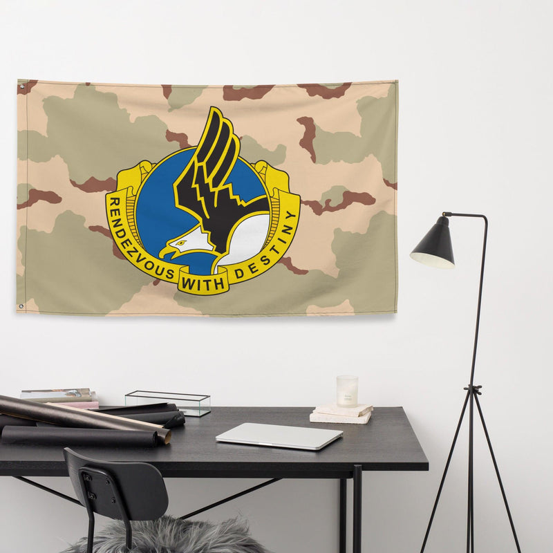 101st Airborne Division Insignia DCU Camo Flag