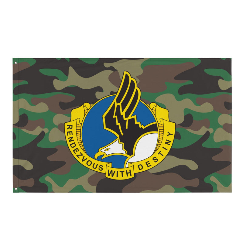 101st Airborne Division Insignia M81 Camo Flag