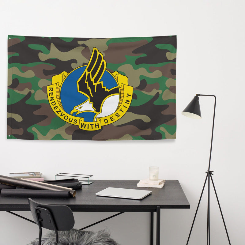 101st Airborne Division Insignia M81 Camo Flag