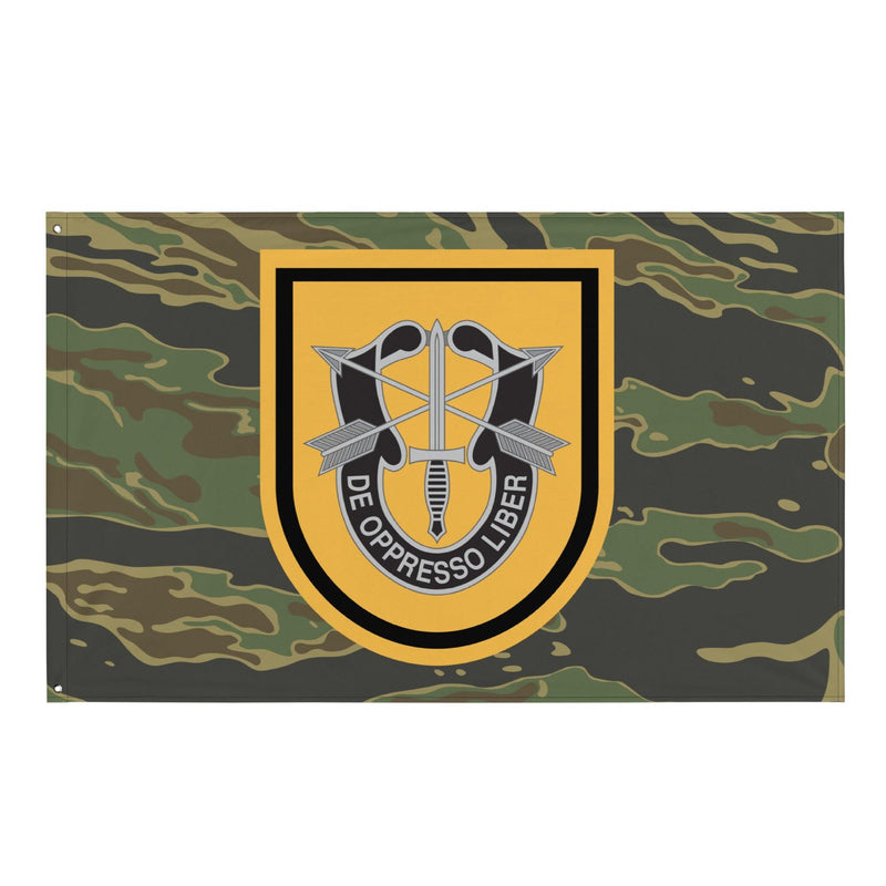 1st Special Forces Group (1st SFG) Tiger Stripe Camo Flag