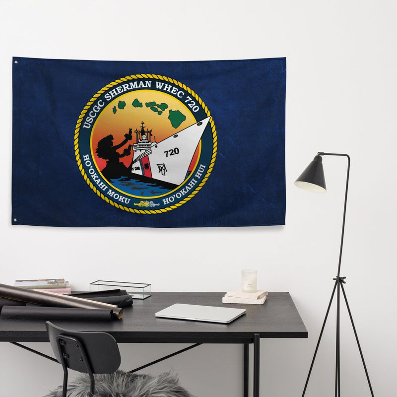 USCGC Sherman (WHEC-720) Flag