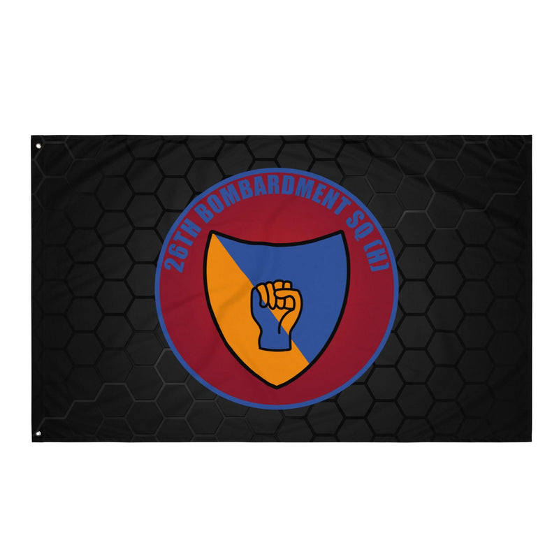 26th Bombardment Squadron WW2 Wall Flag