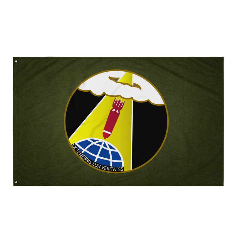 489th Bombardment Group Military Green Wall Flag