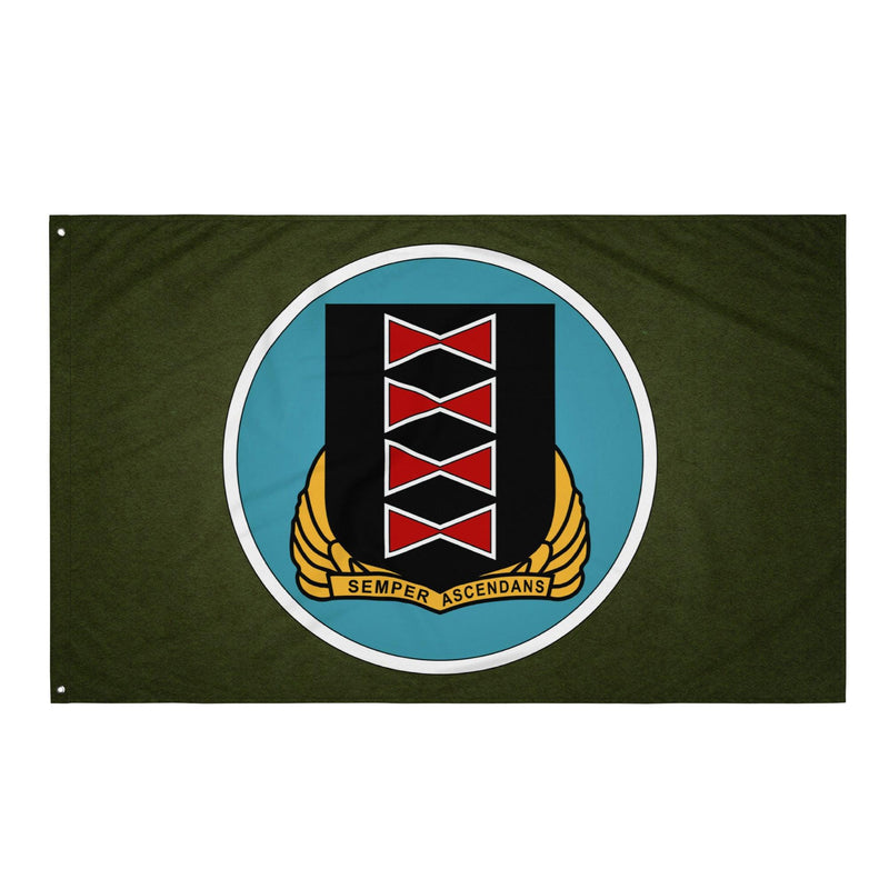 484th Bombardment Group Military Green Wall Flag