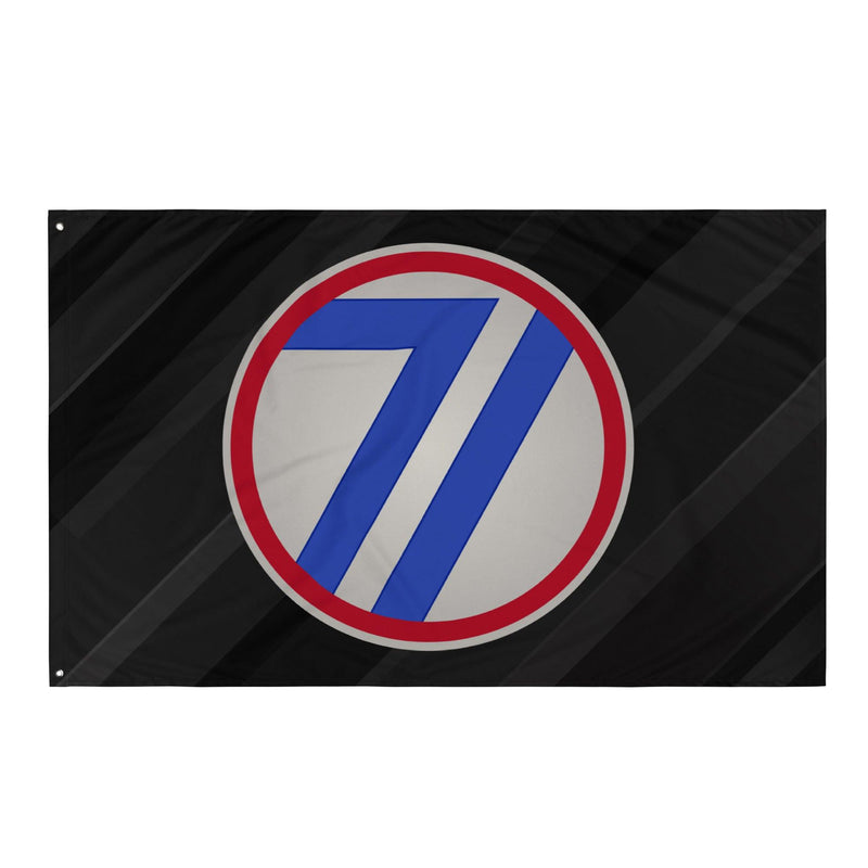 U.S. Army 71st Infantry Division Black Flag