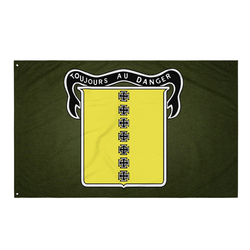 17th Bomb Group WW2 Military Green Flag