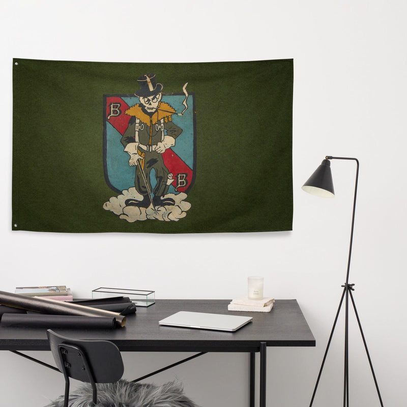 5th Bomb Group WW2 Military Green Flag