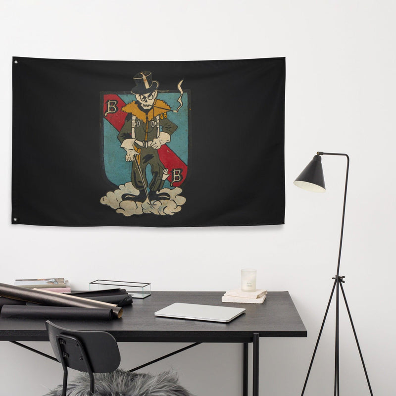 5th Bomb Group WW2 Black Flag