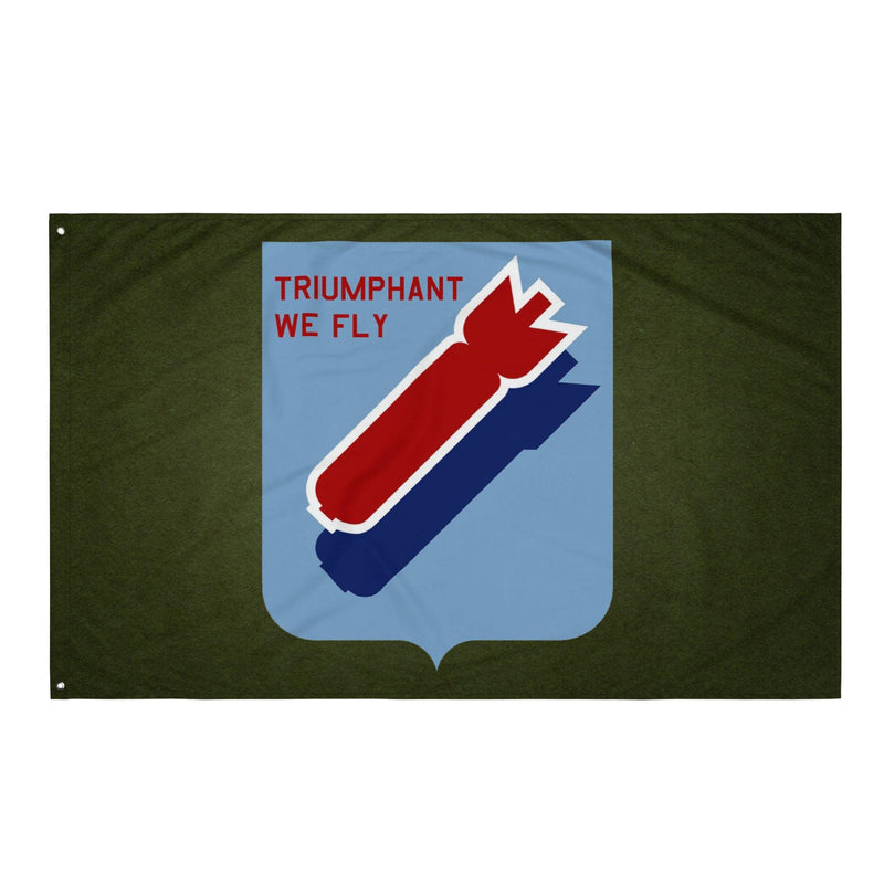 381st Bomb Group (Heavy) Military Green Flag