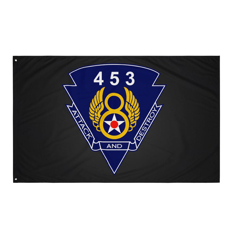 453rd Bomb Group WW2 Black Flag