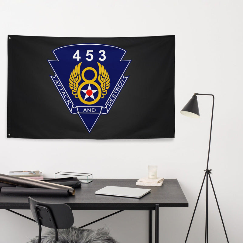 453rd Bomb Group WW2 Black Flag