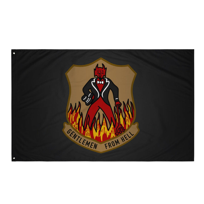 487th Bomb Group (Heavy) WW2 Black Flag