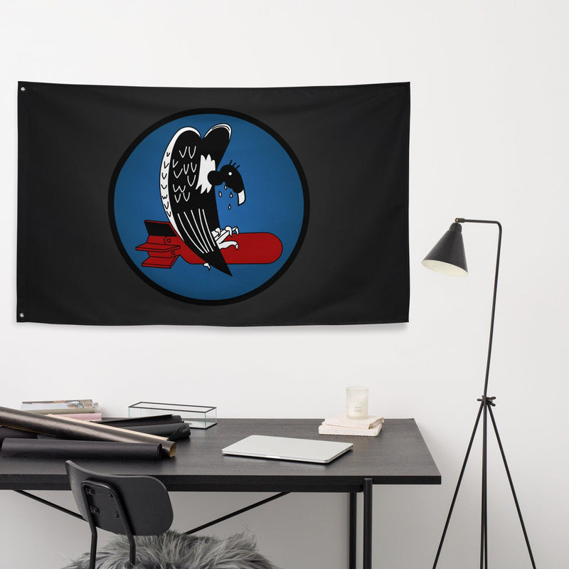 743rd Bomb Squadron WW2 Black Flag