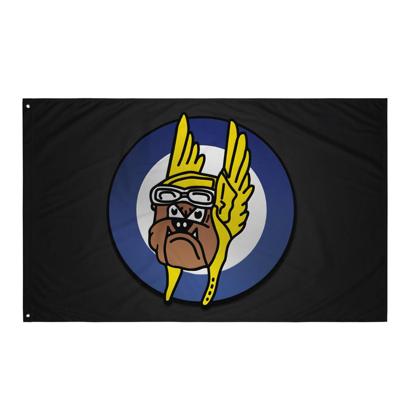 355th Fighter Squadron WW2 Black Flag