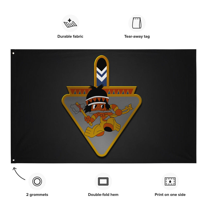 72nd Fighter Squadron WW2 Black Flag