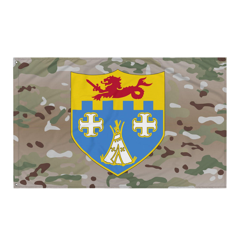U.S. Army 12th Infantry Regiment Multicam Flag