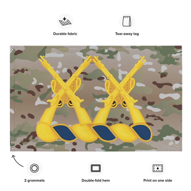 U.S. Army 20th Infantry Regiment Multicam Flag