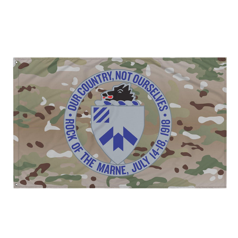 U.S. Army 30th Infantry Regiment Multicam Flag