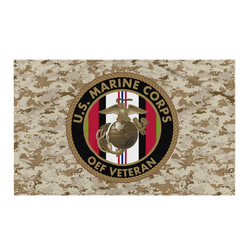 U.S. Marine Corps Operation Enduring Freedom OEF Veteran MARPAT Flag