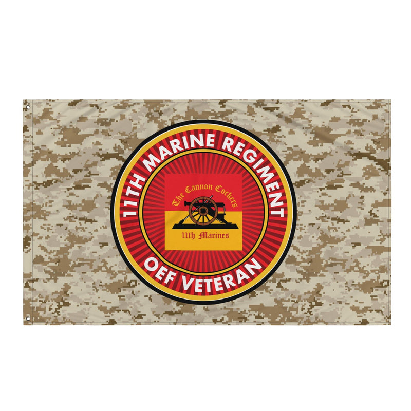 11th Marine Regiment Enduring Freedom OEF Veteran MARPAT Flag