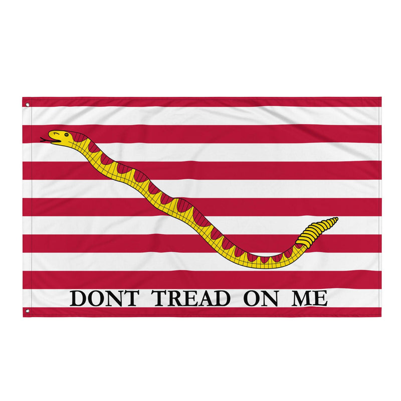 First Navy Jack 'Don't Tread on Me' Flag